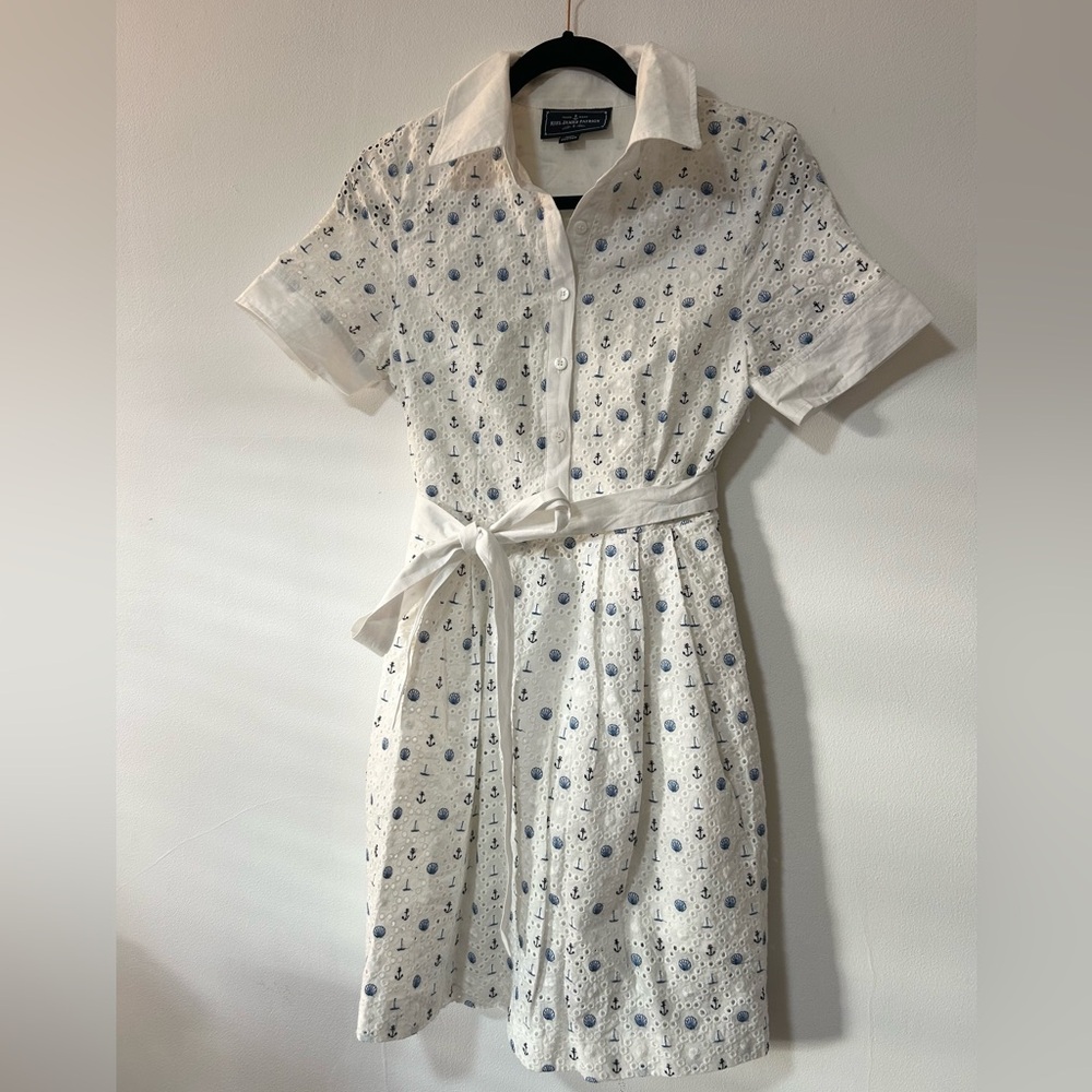 NWOT - Kiel James Patrick Beachcomber Eyelet Dress